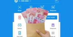 Cukup klik link DANA Kaget untuk klaim uang gratis hari ini. (Sumber: Poskota/Rivera Jesica Souisa)