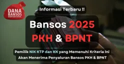 Update informasi terbaru penyaluran subsidi dana bansos PKH dan BPNT tahap 1 2025, (Sumber: Poskota/Aldi Harlanda Irawan)