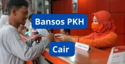 Pencairan bansos BPNT dan PKH awal tahun 2024. (Kemensos RI)