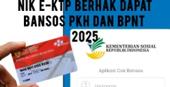 Pemilik NIK dan KTP yang Terdaftar di DTSEN akan Mendapatkan Saldo Dana Bansos PKH dan BPNT (Poskota/Resi Siti Jubaedah)