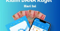 Klaim saldo DANA Kaget hingga Rp250.000 hari ini. (Sumber: Poskota/Audie Salsabila)