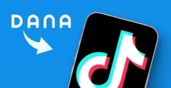 Untung saldo DANA gratis hingga Rp350.000 dari aplikasi TikTok, begini caranya. (Sumber: Poskota/Faiz)