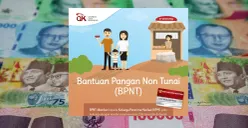 Bansos BPNT cair di bulan Januari 2025 kepada para KPM yang sudah terdata di DTKS. (Canva)