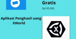 Dapatkan saldo DANA gratis Rp195.000 dari aplikasi XWorld. (Poskota/Santi Santika)