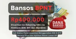 NIK KTP atas nama Anda apakah dapat menerima penyaluran bantuan dana Rp400.000 dari bansos BPNT? Cek disini info selengkapnya. (Sumber: Poskota | Foto: Aldi Harlanda Irawan)