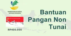 Ada saldo dana bansos BPNT Rp400.000 dari pemerintah. (Sumber: Poskota/Della Amelia)