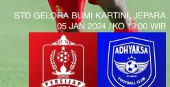 segera cek jadwal lengkap dan info live streaming Persijap vs Adhyaksa FC (Sumber: Tangkapan layar/Instagram @adhyaksafootballclub)