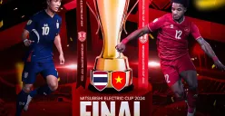 Langsung cek laga final piala AFF 2024 leg kedua antara Thailand vs Vietnam lewat link live streaming resmi ini. (Sumber: X/ aseanutdfc)