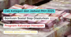 Saldo Dana Rp600.000 dari subsidi PKH tahap 1 siap disalurkan untuk KPM pemilik NIK KTP yang terdata sebagai penerima bantuan sosial. (Sumber: Poskota/Herdyan Anugrah Triguna)