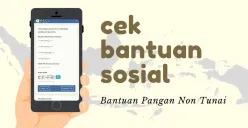 Cek status penerimaan bansos BPNT. (Sumber: Poskota/Della Amelia)