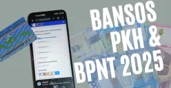 Besaran dana bansos PKH dan BPNT 2025 yang akan cair per bulan. (Sumber: Poskota/Dadan Triatna)