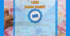 Klaim saldo dana gratis via aplikasi DANA dompet elektronik. (Canva)