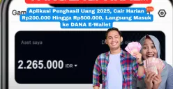 Aplikasi penghasil uang Rp200.000 hingga Rp500.000 di tahun 2025 ini menjadi solusi praktis. (Sumber: Poskota/Yusuf Sidiq)