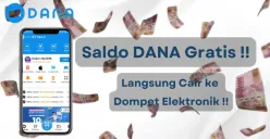 Dapatkan saldo DANA gratis hingga Rp220 ribu hanya dari memainkan aplikasi berikut ini, cek dan cairkan sekarang. (Sumber: Poskota/Aldi Harlanda Irawan)