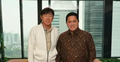 Shin Tae Yong kabarnya akan diceraikan PSSI jadi juru latih Timnas Indonesia, apakah benar? (Sumber: Instagram/@shintaeyong7777)