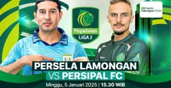 Link live streaming pertandingan Persela Lamongan vs Persipal, dalam lanjutan pertandingan Liga 2 2024-25. (Foto: Vidio)