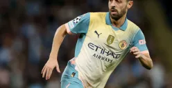 Selaras dengan sang pelatih, Bernardo Silva menganggap peluang Man City pertahankan gelar telah sirna. (Sumber: X/ Fabrizio Romano)