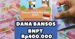 Pencairan bansos BPNT 2025 kepada para KPM. (Canva)