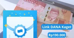 Klaim link saldo DANA Kaget Rp190.000 hari ini 6 Januari 2025 ke dompet elektronik. (Sumber: Poskota/Audie Salsabila)