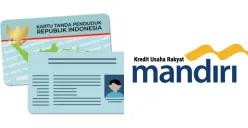 Ilustrasi syarat NIK KTP untuk pengajuan KUR Bank Mandiri 2025 (Sumber: Poskota/dzikri)