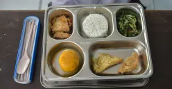 Ilustrasi menu MBG. (Poskota/Bilal Nugraha Ginanjar)