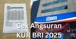 Cek angsuran KUR BRI 2025 plafon Rp25 juta. (Sumber: Poskota/Faiz)