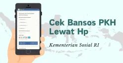 Segera cek penerima bansos PKH di cekbansos.kemensos.go.id lewat HP . (Sumber: Poskota/Della Amelia)