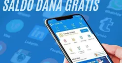 cek aplikasi penghasil saldo dana gratis. (Sumber: Poskota/Faiz)