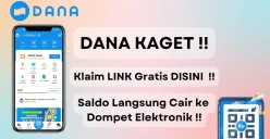 Klaim sekarang, hari ini, 26 Januari 2025, link DANA kaget resmi senilai hingga Rp210.000 langsung cair ke dompet elektronik. (Sumber: Poskota/Aldi Harlanda Irawan)