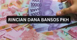 Nominal pencairan dana bansos PKH. (Sumber: Poskota/Legenda Kinanty Putri)