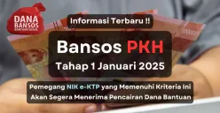 Status dan informasi terbaru penyaluran bansos PKH tahap 1 2025, dengan nominal saldo dana Rp600.000 akan segera dicairkan ke rekening KKS, cek selengkapnya disini. (Sumber: Poskota/Aldi Harlanda Irawan)