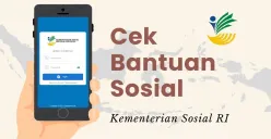 Segera cek penerimaan bansos Kemensos menggunakan data NIK KTP. (Sumber: Poskota/Della Amelia)