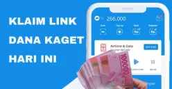 Klaim link DANA Kaget hari ini (Sumber: Poskota/Rivera Jesica S)