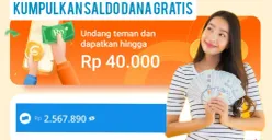 Ilustrasi dapat saldo DANA gratis dengan mengundang teman di aplikasi penghasil uang. (Sumber: Poskota/Kamila Sayara Avicena)