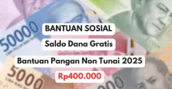 NIK e-KTP dan KK milik Anda terdata menerima saldo dana gratis Rp400.000 dari pemerintah melalui penyaluran bantuan sosial BPNT untuk alokasi Januari hingga Februari 2025. Cek di sini sekarang informasinya! (Sumber: Poskota/Herdyan Anugrah Triguna)