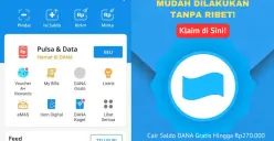 Dapatkan saldo DANA gratis hingga ratusan ribu rupiah dengan menggunakan fitur DANA Kaget yang praktis dan menyenangkan. (Sumber: Poskota/Yusuf Sidiq)