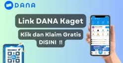 Dapatkan saldo gratis hingga Rp300.000 dari link DANA Kaget, bisa cairkan sekarang ke dompet elektornik (Sumber: Poskota/Aldi Harlanda Irawan)