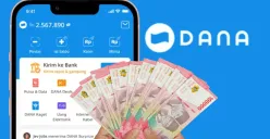 Trik Mendapatkan Saldo DANA Gratis Ratusan Ribu dengan Bicolink. (Sumber: Poskota/Nur Rumsari)