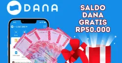 Cara Dapat Saldo DANA Gratis Rp50.000 Langsung Cair, Ikuti Cara Mudahnya di Aplikasi Penghasil Uang Ini. (Sumber: Poskota/Nur Rumsari)