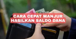 Cara menghasilkan saldo DANA gratis. (Sumber: Poskota/Legenda Kinanty Putri)