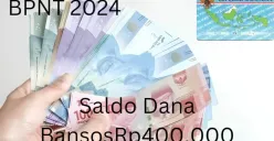 NIK e-KTP di wilayah ini terima saldo dana bansos Rp400.000 dari subsidi BPNT 2024. (Sumber: Poskota/Gabriel Omar Batistuta)