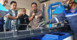 Kementerian Badan Usaha Milik Negara Republik Indonesia (BUMN) meresmikan Tempat Pengolahan Sampah Terpadu (TPST) Cikole Jayagiri, Kabupaten Bandung Barat (KBB). (Sumber: Poskota/Gatot Poedji Utomo)