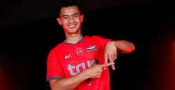 Pratama Arhan saat diperkenalkan klub barunya, Bangkok United. (Sumber: Instagram/@pratamaarhan8)