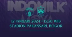 jadwal pertandingan dan link live streaming resmi Persita Tangerang vs PSIS Semarang. (Sumber: Tangkapan layar/Instagram @persita.official)