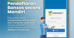 Daftar bansos melalui aplikasi Cek Bansos dari Kementerian Sosial Republik Indonesia (Kemensos RI). (Instagram Kemensos RI)