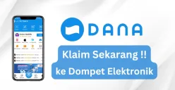 Solusi mudah dan praktis untuk menambah saldo DANA gratis Anda hingga Rp300.000, simak caranya berikut ini. (Sumber: Poskota/Aldi Harlanda Irawan)