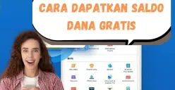 Saldo DANA gratis melalui aplikasi penghasil uang. (Sumber: Poskota/Risti Ayu Wulansari)