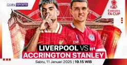 Link live streaming Liverpool vs Accrington Stanley. (Sumber: Vidio)