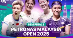 Link live streaming Malaysia Open 2025. (Sumber: Vidio)