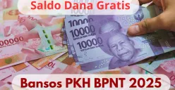 Ilustrasi pencairan saldo dana bansos PKH dan BPNT 2025. (Sumber: Poskota/Risti Ayu Wulansari)